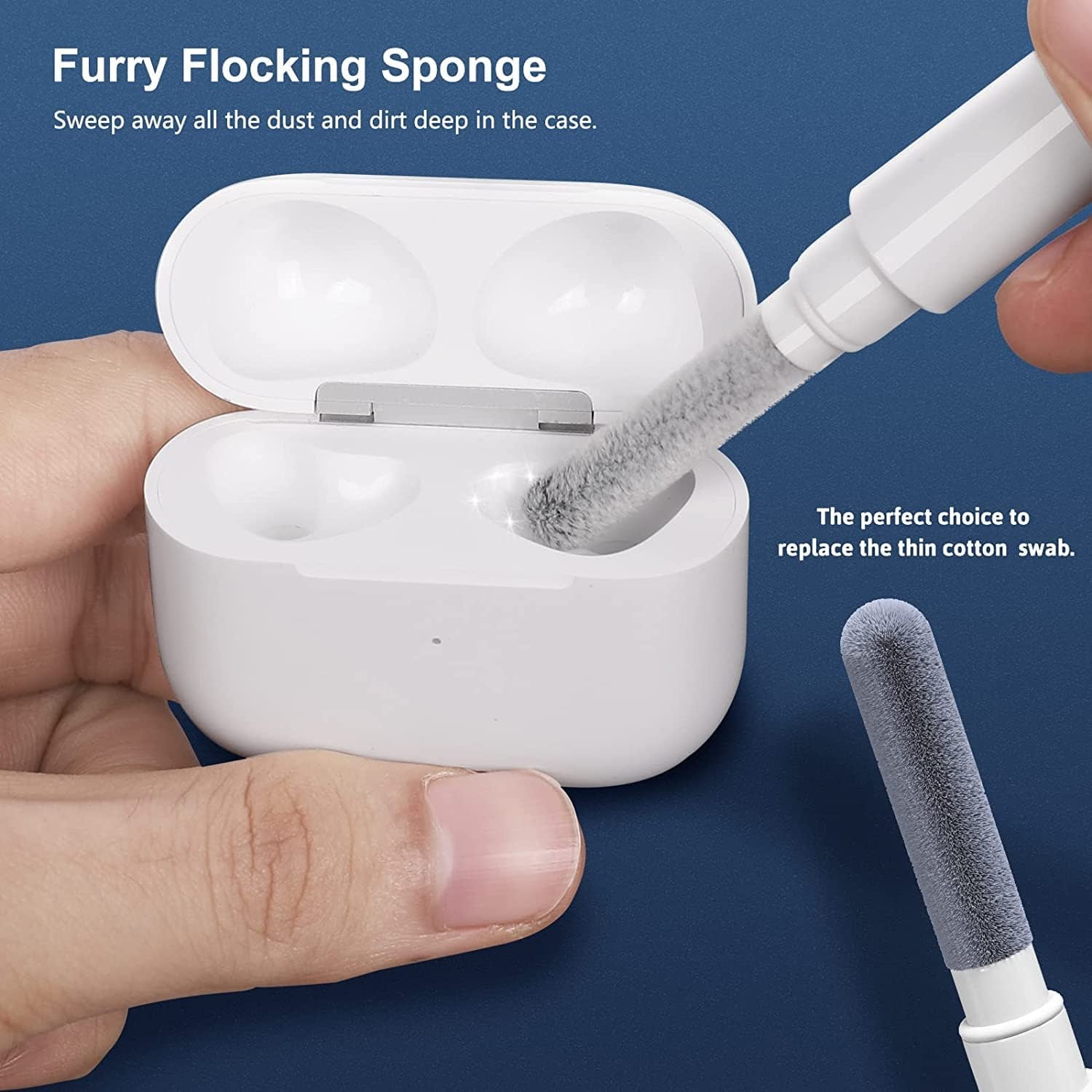 Bluetooth Earphones Cleaning Tool for Airpods Pro 3 2 1 Durable Earbuds Case Cleaner Kit Clean Brush Pen for Xiaomi Airdots 3Pro